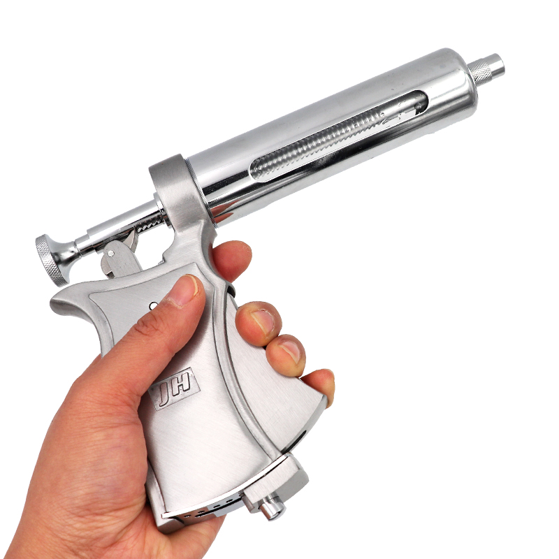 Veterinary Syringe Gun - 50 ml verstellbare kontinuierliche Spritzenpistole, halbautomatische
