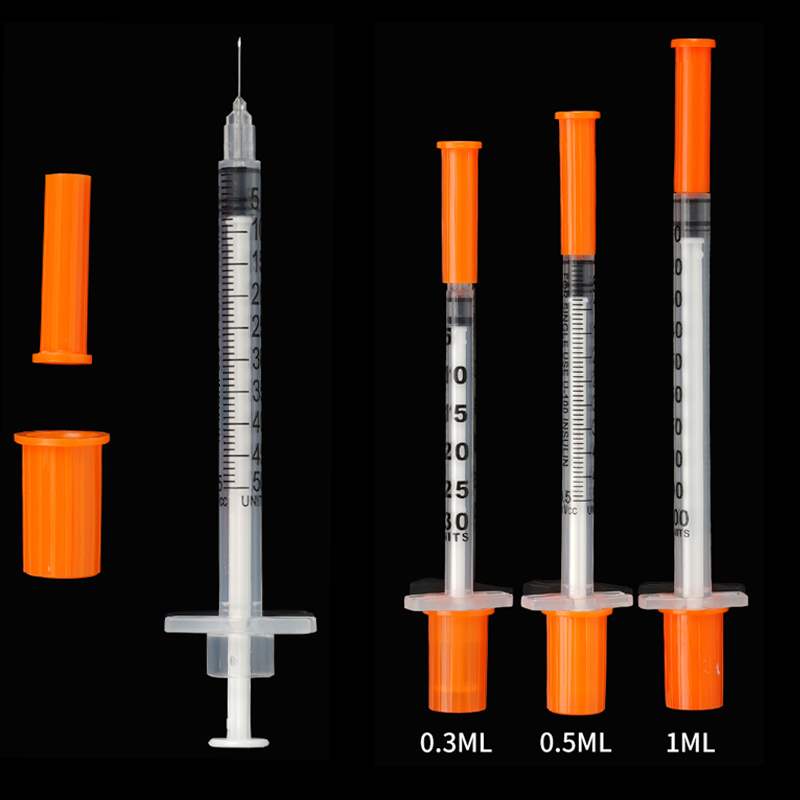 Veterinary Syringe Gun - 50/100Pcs Veterinär Injektor Einweg Geflügel Einstellbare