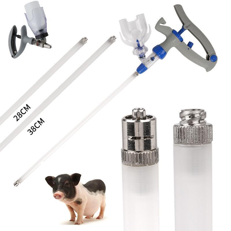 Veterinary Syringe Gun - 1–10 ml Veterinär-Kontinuierlicher Injektor mit Verlängerungsrohr,