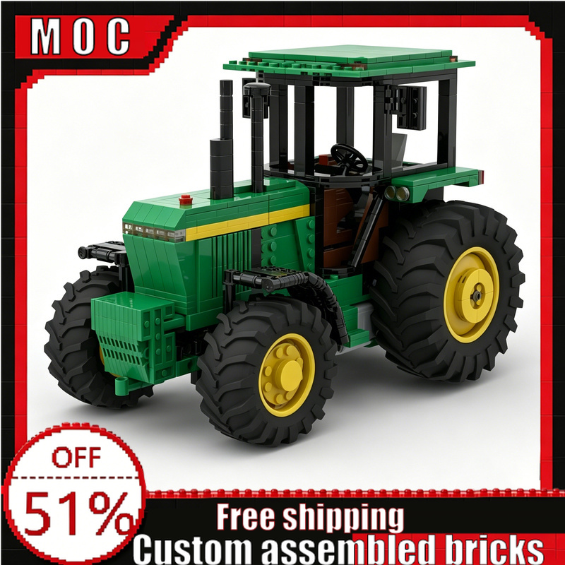 Agriculture Farming Education - 1048-teiliger Vintage Landwirtschaftlicher Traktor 4450 Stil