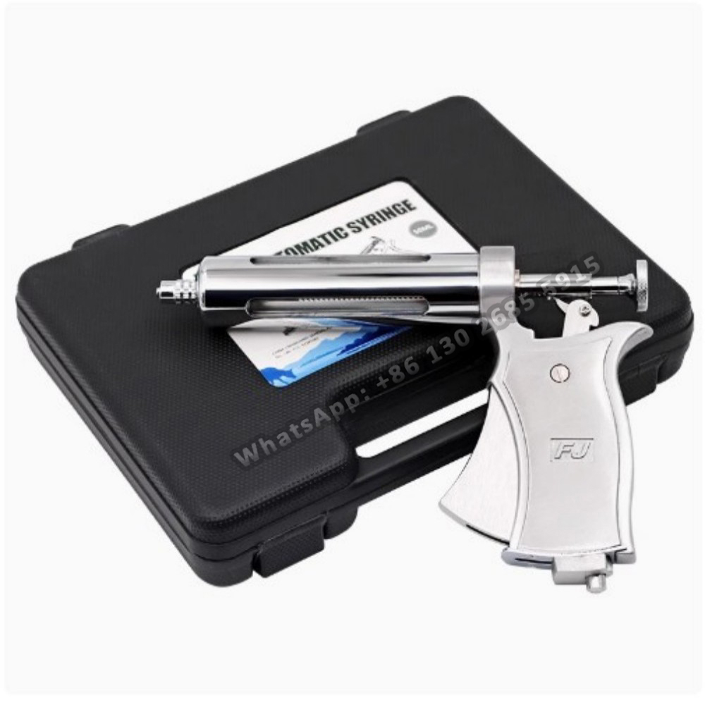 Veterinary Syringe Gun - 1 Stück Veterinärtierspritze mit kontinuierlicher Injektion,