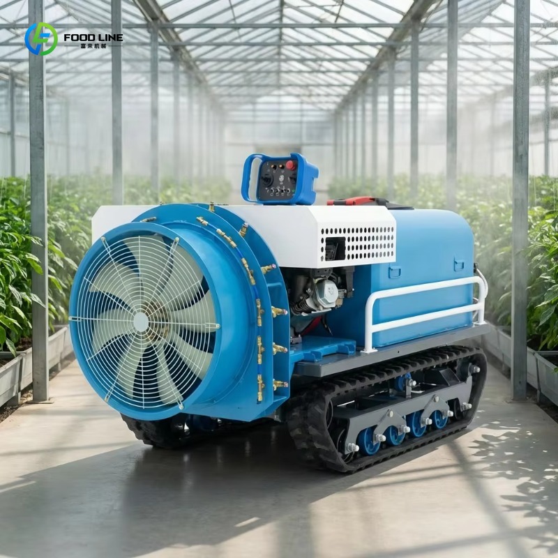 Agriculture Farming Robot - Ferngesteuerter Raupen-Sprühroboter für die Landwirtschaft, automatischer