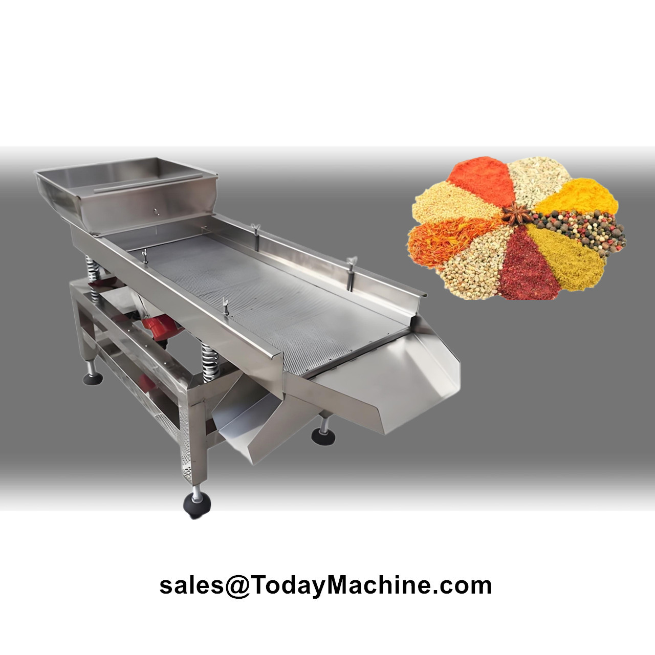 Farming Year - Industrielles Vibrationssieb Pulver-Vibrationssiebmaschine Salz Lineares Vibrationssiebgerät