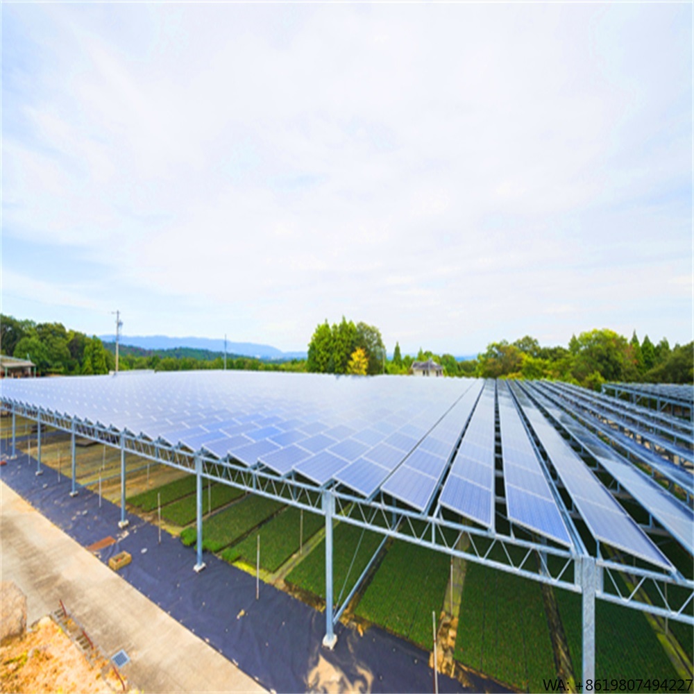Agriculture.Farming Design - Kommerzielle Solarfarm-Designs für Landwirtschaftliche Energiesysteme Montagehalterungen
