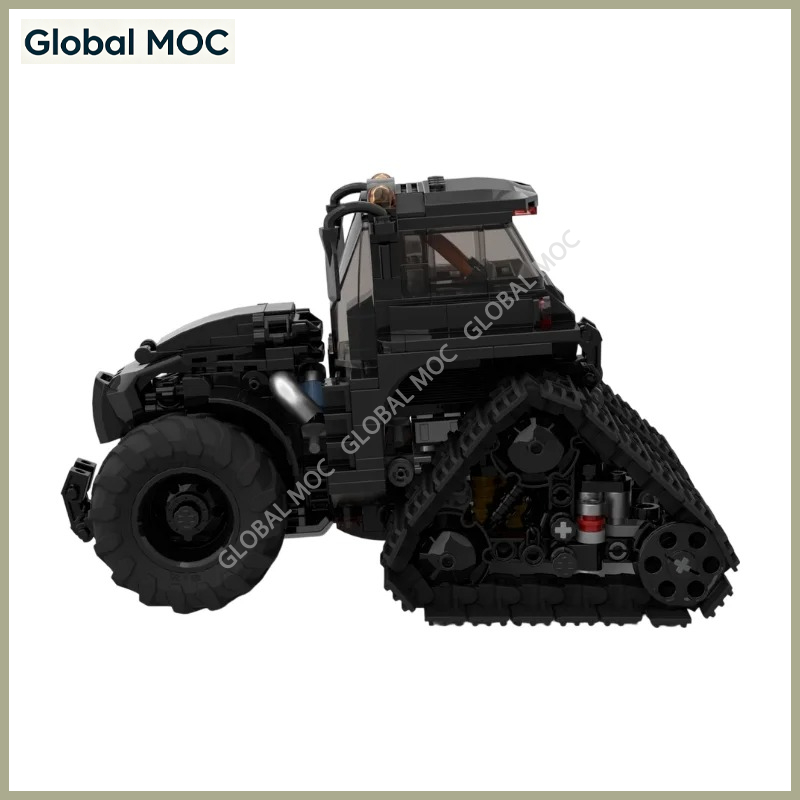 Agriculture Farming Education - Landwirtschaftlicher S416 Traktor MOC Bausteine-Set Landwirtschaftliche