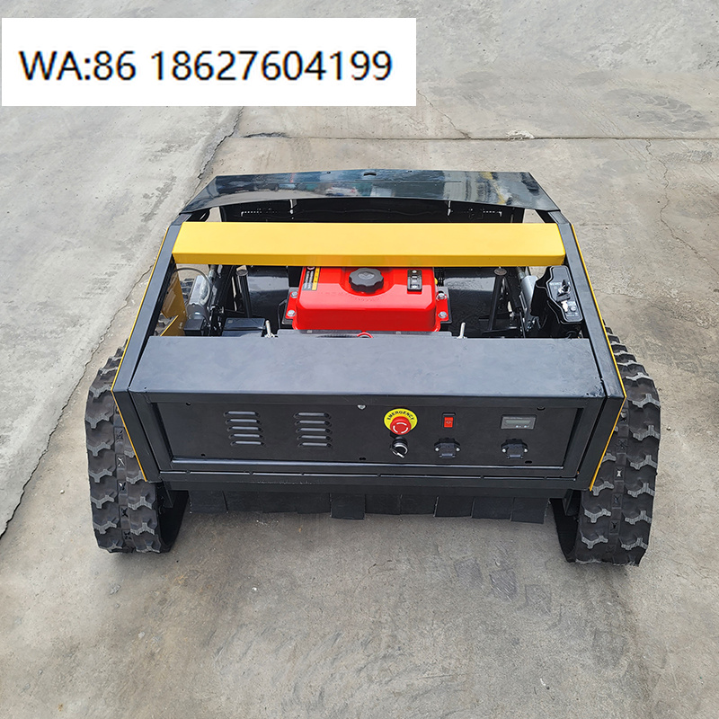 Agriculture Farming Robot - 16 Roboter-Rasenmäher mit Schlegelmäher, Raupenantrieb, Nullwendekreis