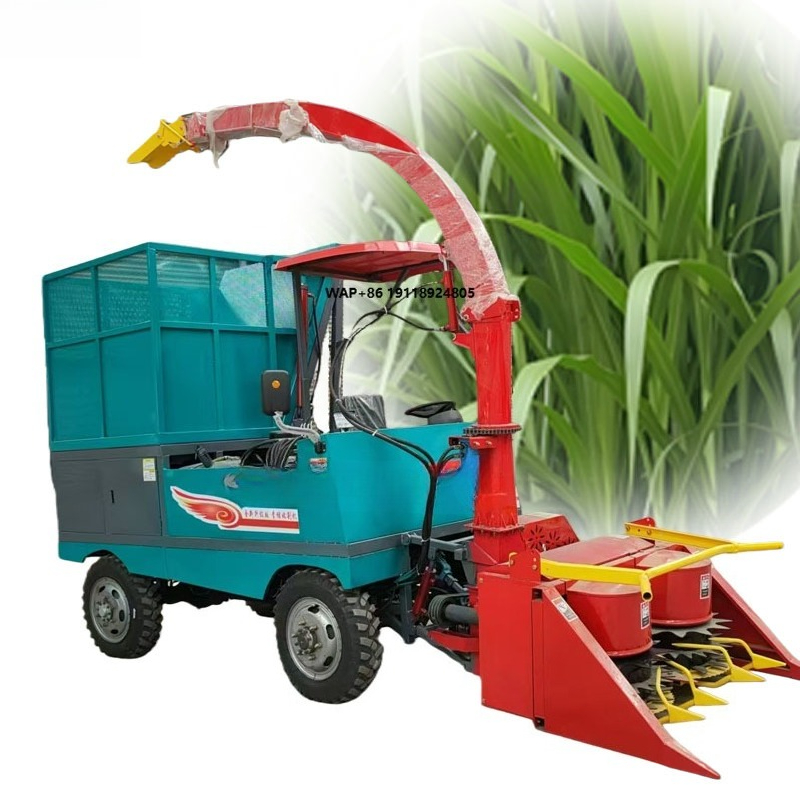 Farm Agriculture - Landwirtschaftlicher Silage-Häcksler mit Raupenantrieb, Traktorbetriebene Futtererntemaschine