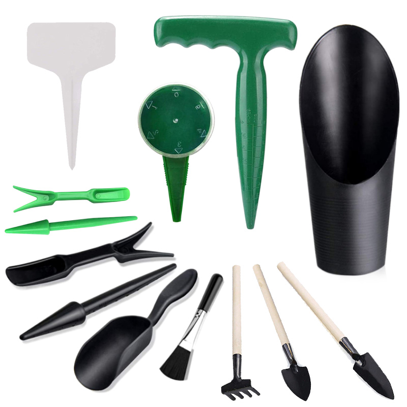Farming Agriculture Tools - Mini-Gartenwerkzeug-Set, Etikettenbrett, Kunststoff, Gartenpflanzen, Haushalt, Sukkulenten,