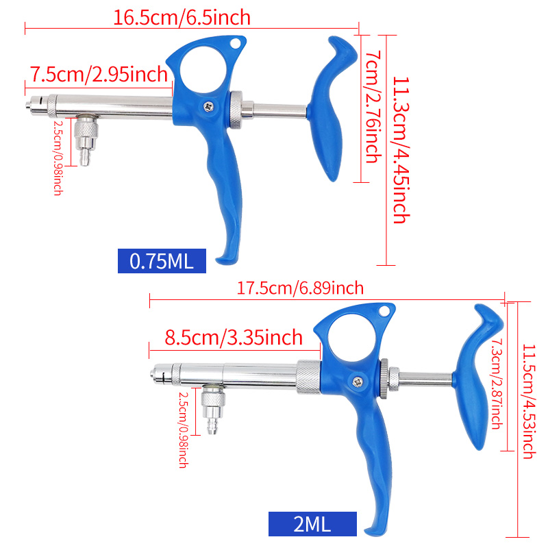 0,75 ml/2 ml Veterinär-Kontinu – Veterinary Syringe Gun Bewertung und Preis
