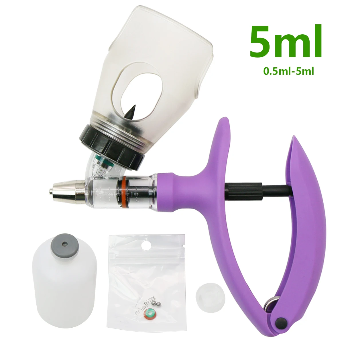 1 Stück 2/5ml automatische Vet – Veterinary Syringe Gun Bewertung und Preis