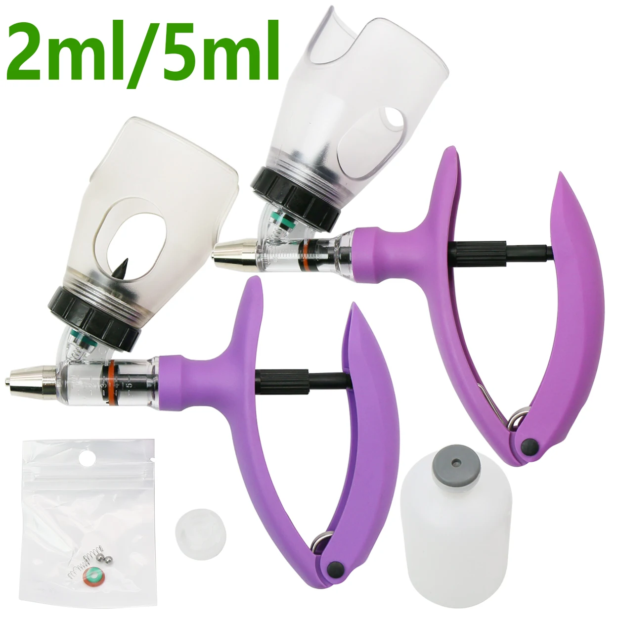1 Stück 2/5ml automatische Vet – Veterinary Syringe Gun Bewertung und Preis