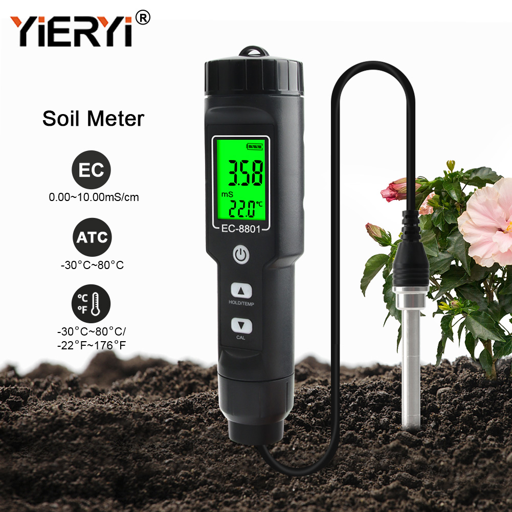 Yieryi EC/TEMP Bodentester 0,0 – Agriculture Farming Hand Tools Bewertung und Preis