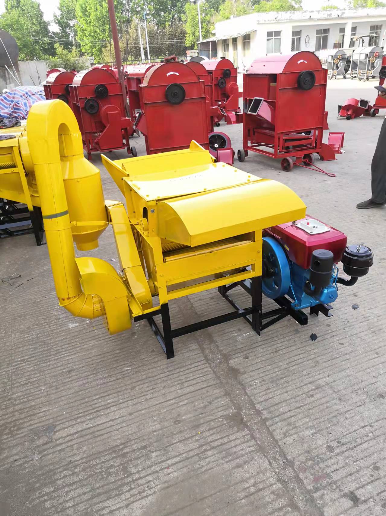 Multifunktionale Dreschmaschin – Rice Thresher Machine Bewertung und Preis