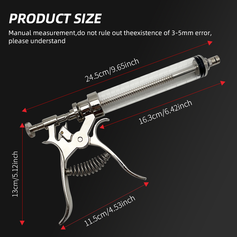 50 ml kontinuierliche Viehspri – Veterinary Syringe Gun Bewertung und Preis