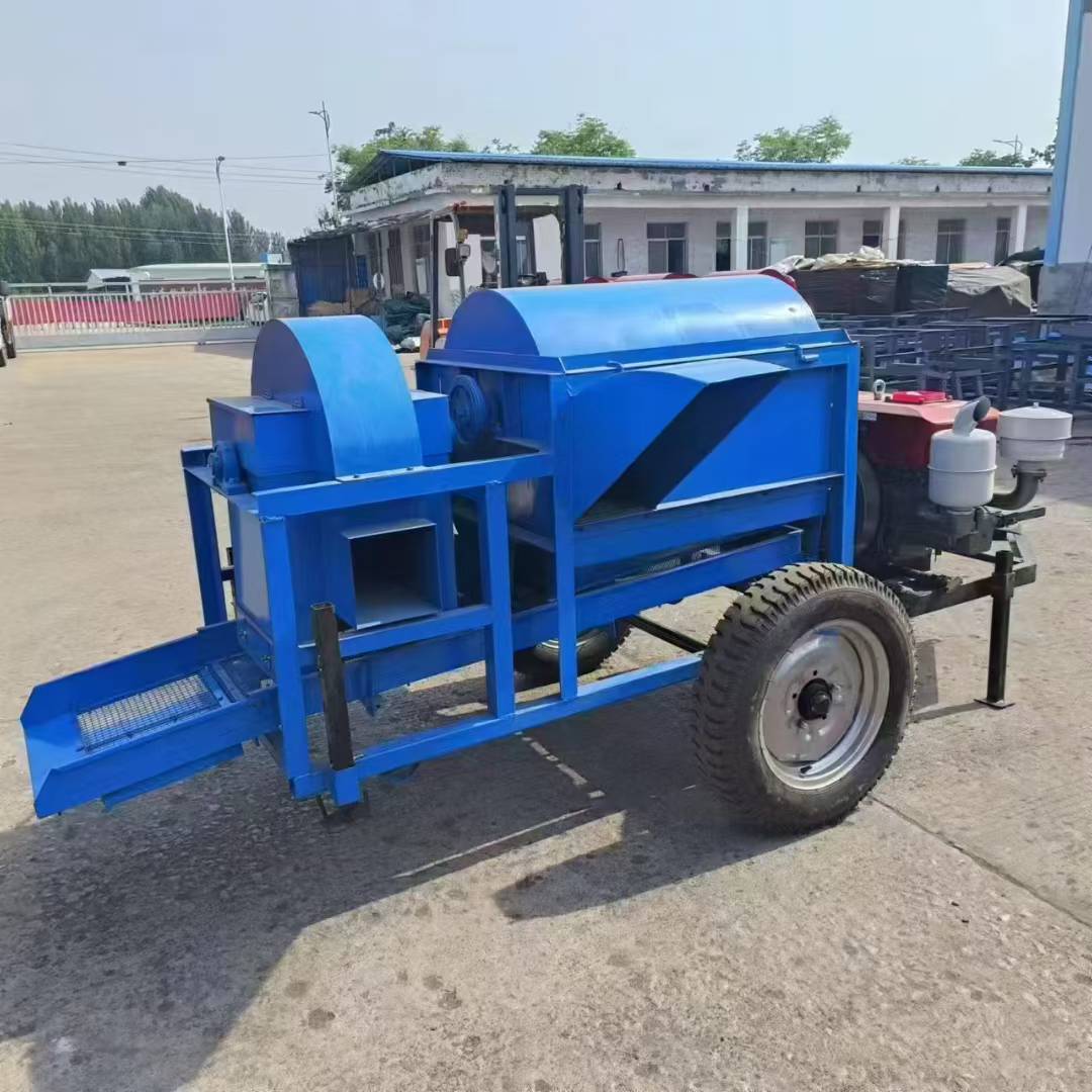 Mobile Diesel-Motor-Dreschmasc – Rice Thresher Machine Bewertung und Preis