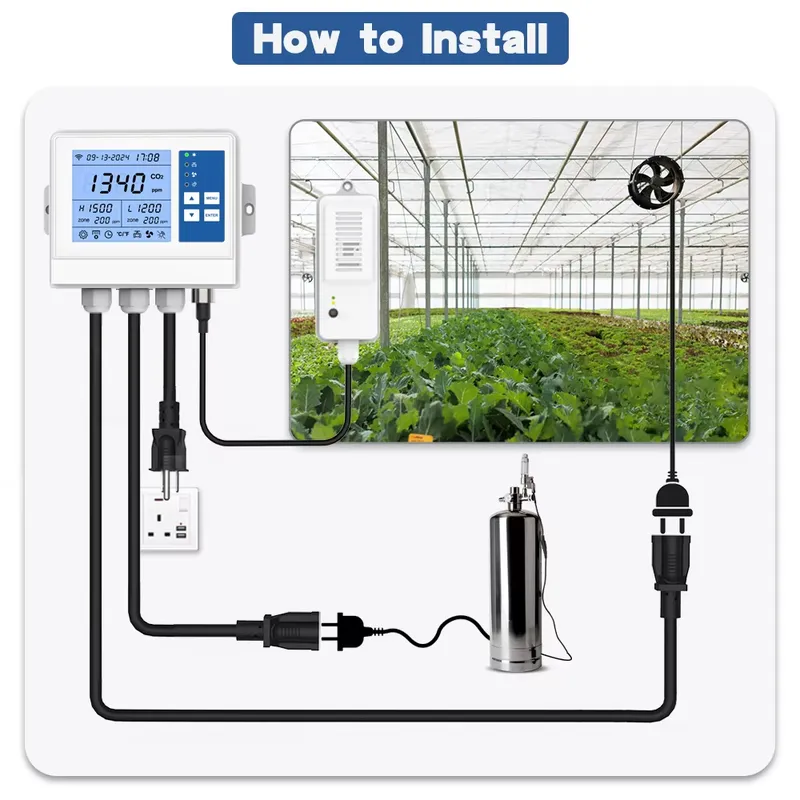 Intelligenter Klimacontroller  – Farm Agriculture Bewertung und Preis