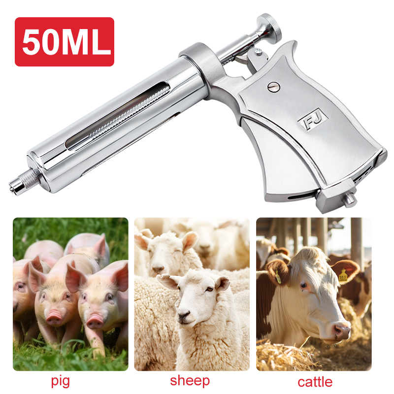 50 ml halbautomatische einstel – Veterinary Syringe Gun Bewertung und Preis